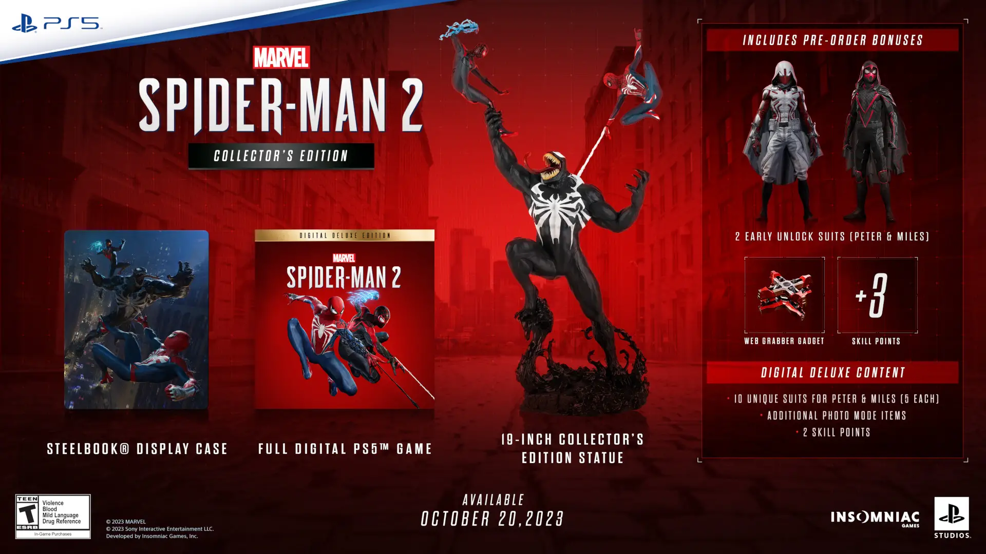 نسخه Collector's Edition بازی Marvel’s Spider-Man 2